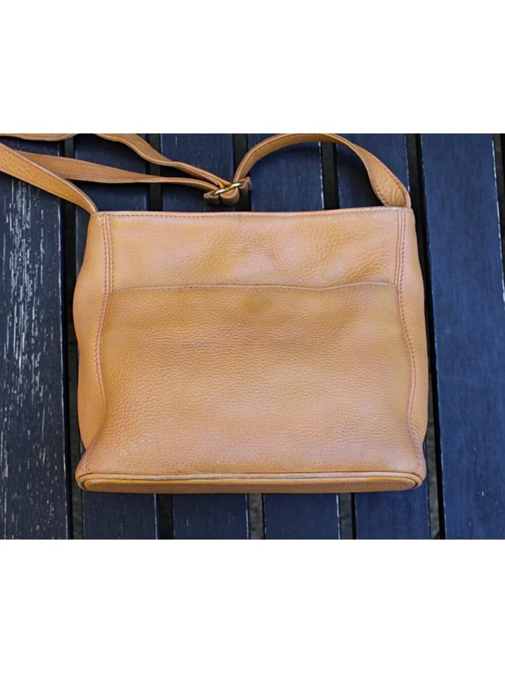 Coach Vintage - Sonoma Pocket Zip Natural Grain Bag 4924 -Marigold - Costa Rica